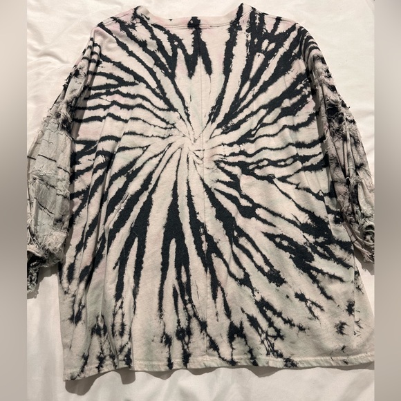 T Party Tie Die Top - Picture 1 of 5